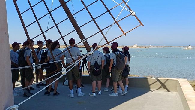 ​“Campo giovani 2026”, oggi attività nella riserva delle Saline di Trapani e Paceco