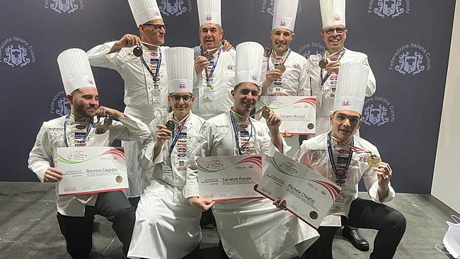 Campionati Nazionali di Cucina, grande successo per i cuochi trapanesi