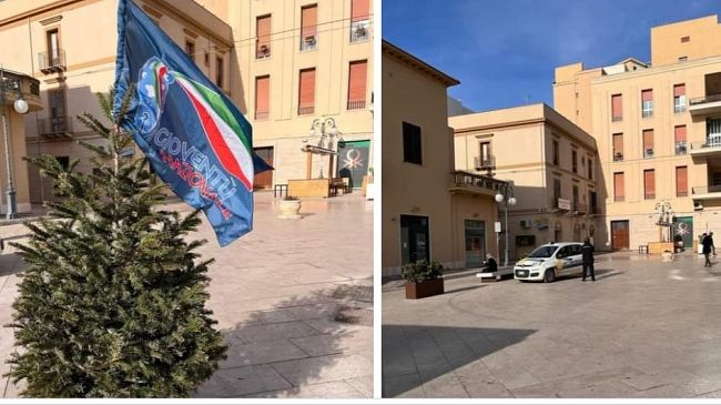 Gioventù Nazionale Mazara, “in piazza Mokarta l’albero lo mettiamo noi”