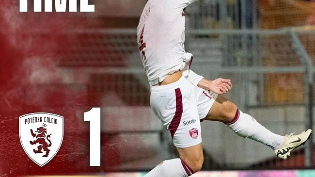 Potenza-Trapani 1-5, i granata ritrovano la vittoria 