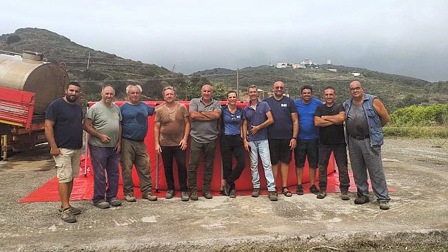 Prevenzioni incendi a Pantelleria: posizionate le vasche idriche mobili per velocizzare gli interventi