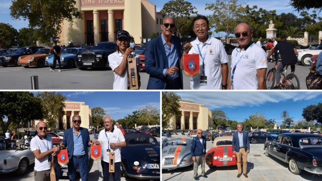 Marsala, tappa del “Raid dell'Etna. Oltre 60 auto storiche