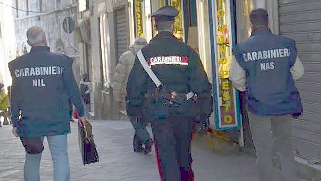 Trapani, attività di controllo dei Carabinieri: sanzioni ad attività commerciali