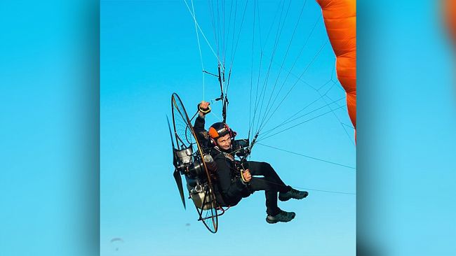 Pasquale Biondo, Campione del Mondo di paramotore in Brasile