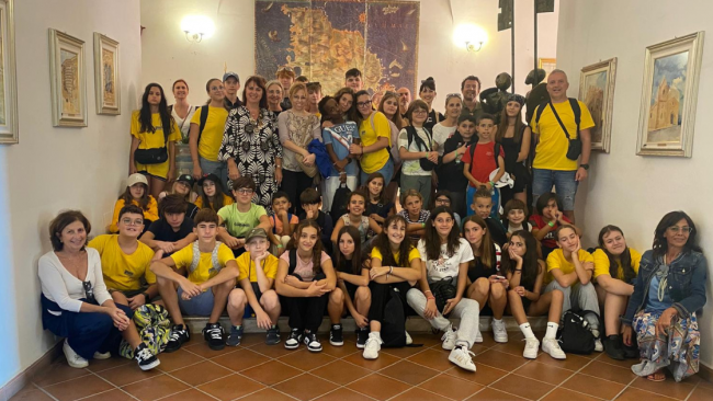 Mazara, visita a Palazzo di Città delle delegazioni del progetto Erasmus 