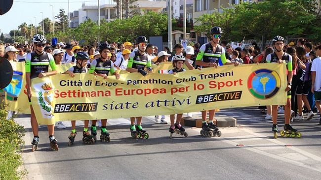 Il Panathlon Club Trapani sarà presente alla Settimana Europea dello Sport ad Erice