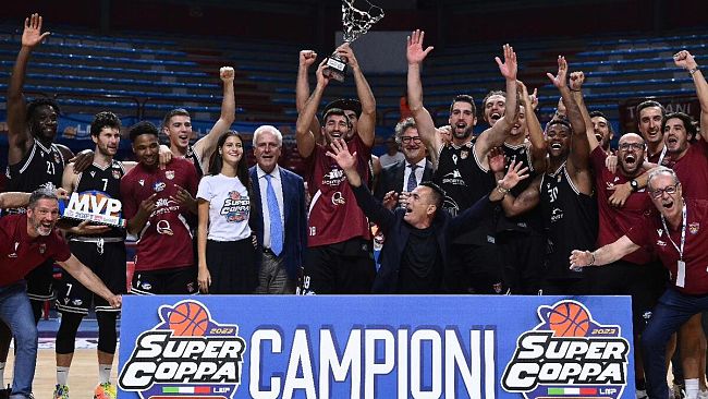 Trionfo Trapani Shark in Supercoppa, le congratulazioni dell'Amministrazione Comunale