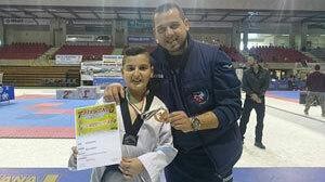 Mazara, Giuseppe Bellomo della Scuola Taekwondo Angileri sale sul terzo gradino del podio ai campionati italiani