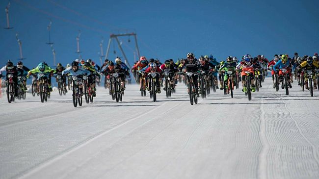 Mtb, i Ciumara Bikers Benvesti e Nicolosi fra i protagonisti della “Maxiavalanche” di Cervinia