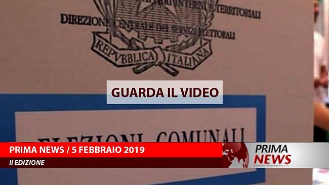 Prima News, 5 Febbraio, Seconda Edizione