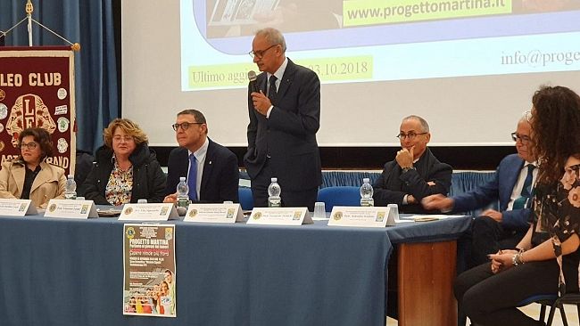 Il service del Lions Club Castelvetrano “Progetto Martina: “parliamo ai giovani dei tumori”