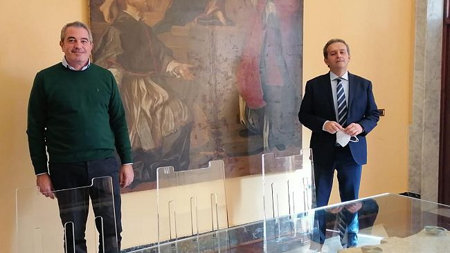 Marsala. Acquacoltura in salina. Riunione a palazzo municipale