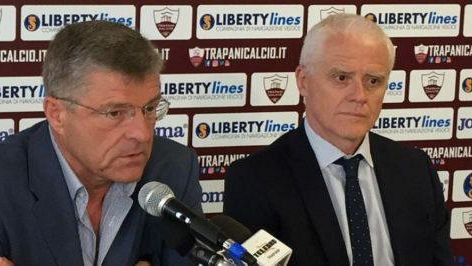 Trapani calcio, domani conferenza stampa di Salvatori e Polenta