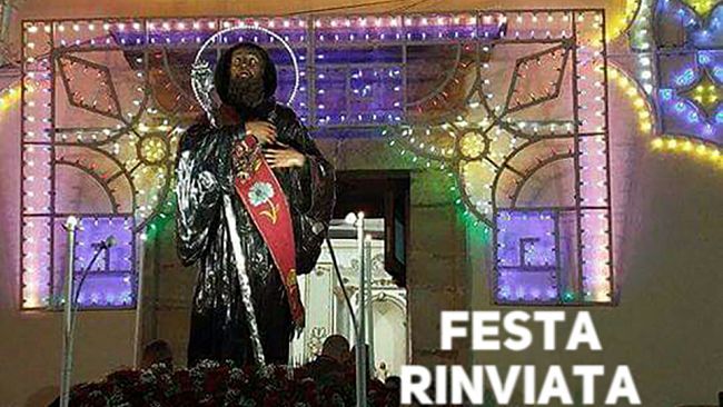 Partanna, rinviati i festeggiamenti per San Francesco di Paola