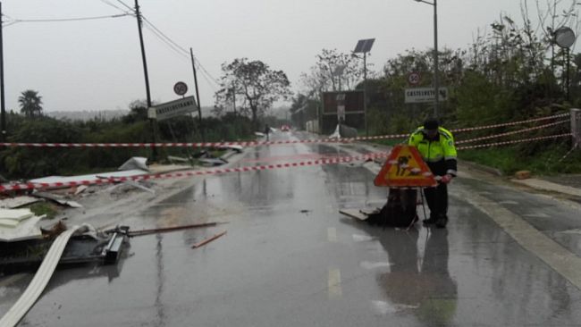 Castelvetrano in ginocchio per il maltempo, caduti quasi 100 mm di pioggia