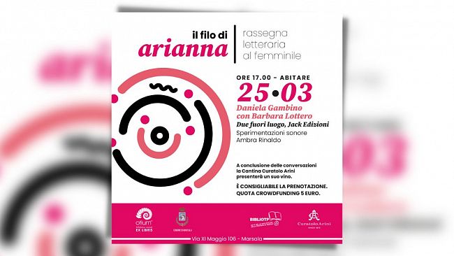 Marsala, Le conversazioni letterarie: “Il filo di Arianna”