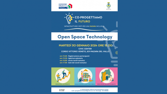 Mazara, co-progettiamo il futuro: proseguono gli incontri nell’ambito del “Programma Nazionale Metro Plus”