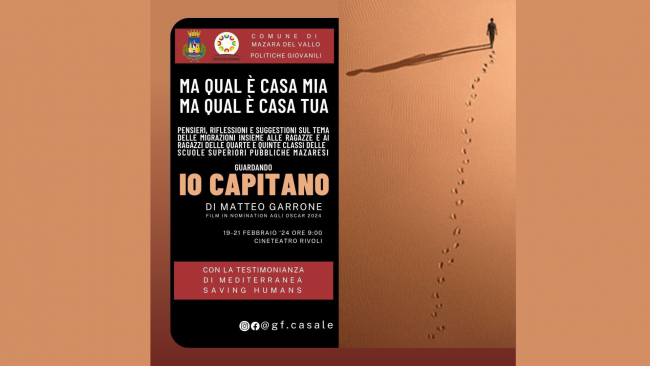 Mazara, verrà proiettato il film 