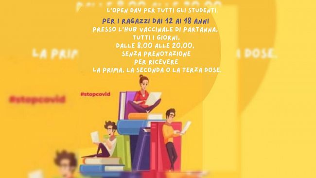 Open Day vaccinale per gli studenti di Partanna
