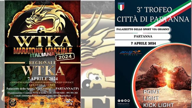300 fighters a Partanna per una tappa regionale di kick boxing