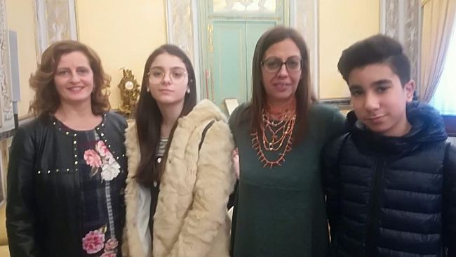 Palermo Palazzo dei Normanni: libri di autori siciliani in omaggio all’I.C. “Ajello-Borsellino”