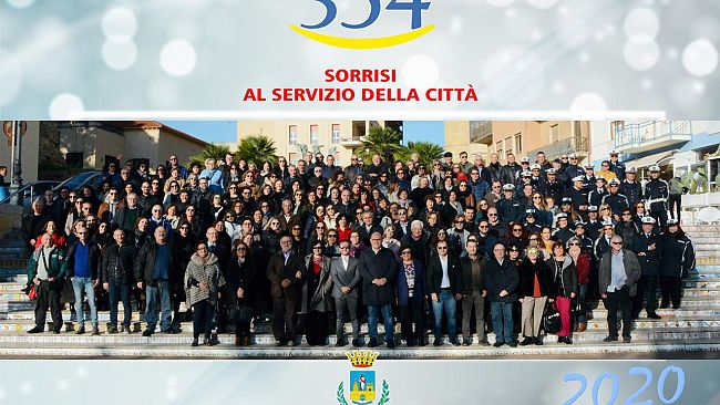 354 sorrisi al servizio della Città: foto calendario 2020 dei dipendenti del Comune di Mazara del Vallo