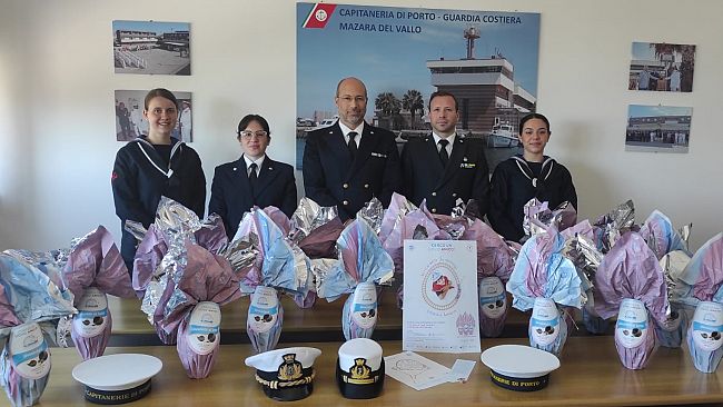 Mazara, la Capitaneria di Porto partecipa all’iniziativa “Cerca un Uovo Amico”