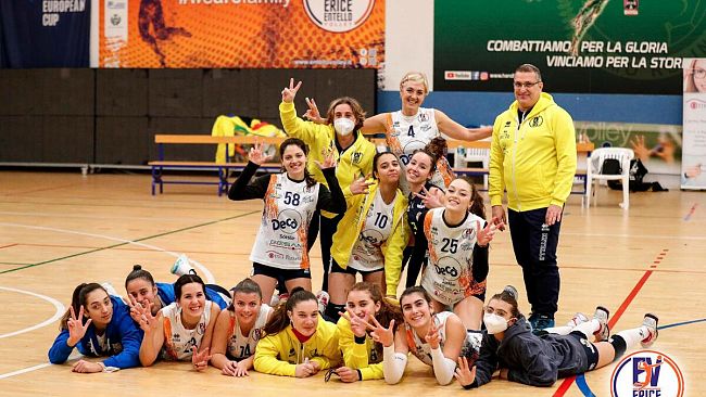 Erice Entello Volley, weekend di successi per le serie C femminile e D maschile 