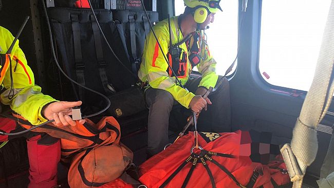 Zingaro, turista spagnolo traumatizzato soccorso dall’Aeronautica militare