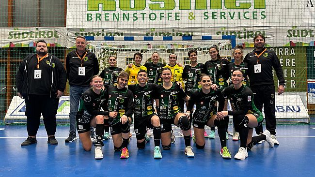 L'Handball Erice perde in trasferta con il Brixen Sudtirol 22-20