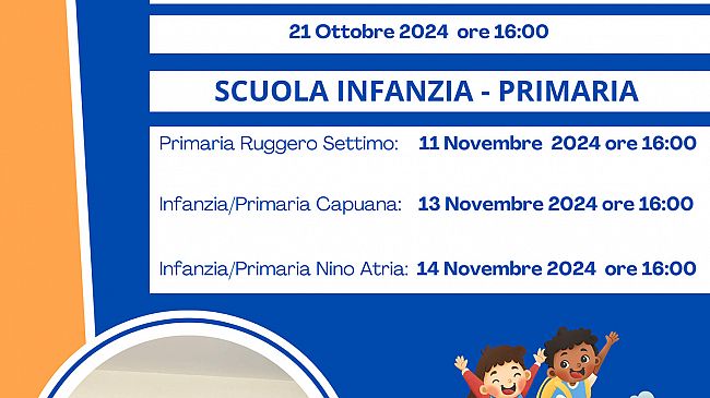 Open Day all'Istituto comprensivo Giuseppe Di Matteo