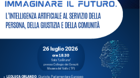 Mazara, il 26 luglio l'evento su l'intelligenza articifiale 