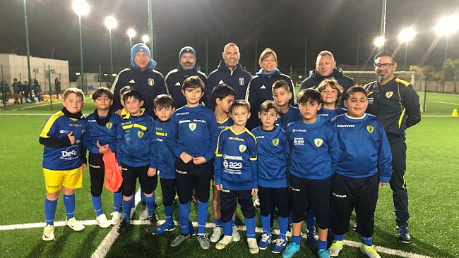 I giovani calciatori dell'ASD Mazara 2000 partecipano al 5° incontro dell'Evolution programme FIGC