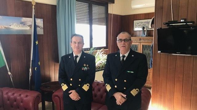 Alla Capitaneria di Porto di Trapani, passaggio di consegne fra Capitani di Vascello
