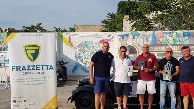 Trofeo Cave di Cusa, tappa a Mazara con Premio Sulana d’oro offerto dalla Autocarrozzeria Frazzetta