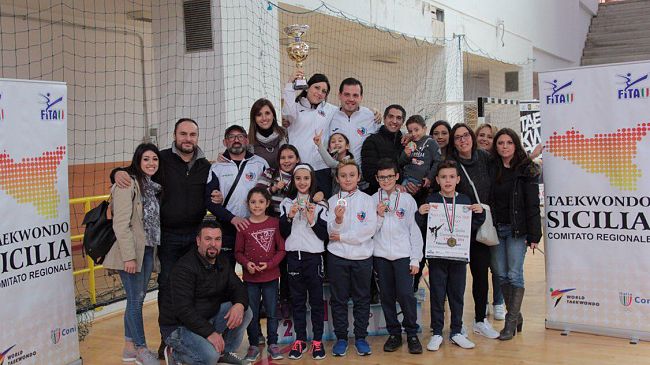 17 atleti della Asd Scuola Taekwondo Angileri sul podio regionale di forme a Bagheria