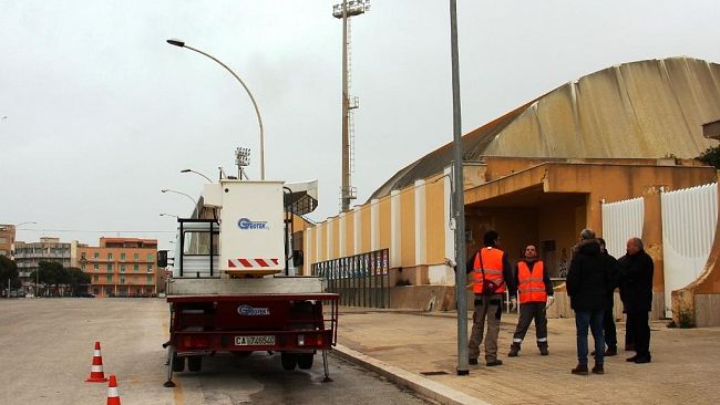 Ha preso il via la manutenzione della rete di pubblica illuminazione. Squadre operative nella zona dello Stadio e a Giunchi