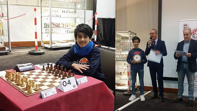 Scacchi: il marsalese Giuseppe Salvato conquista Roma