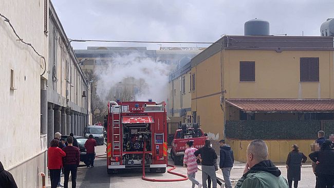 Gravi ustioni per i feriti del'incendio a Cappuccinelli, trasferiti a Palermo