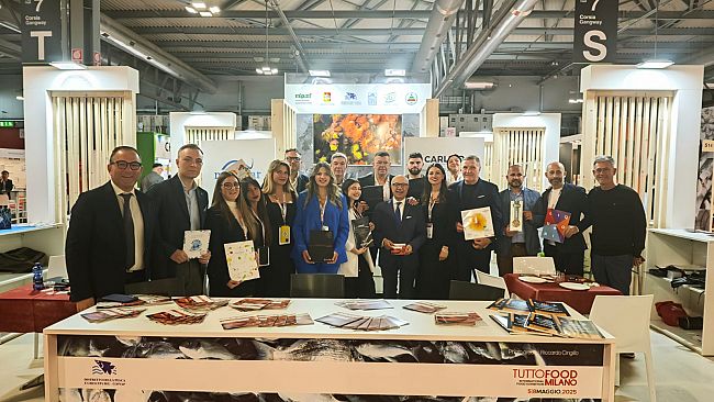 Mazara, il Distretto Pesca Crescita Blu COSVAP presente alla fiera TuttoFood di Milano 
