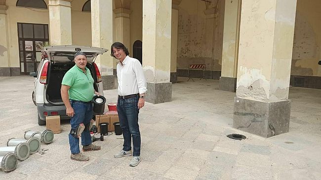 Piazza Ex mercato del pesce, al via lavori di ripristino illuminazione