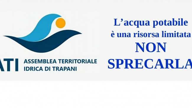 Emergenza idrica: l'ATI Trapani chiede limitazioni e collaborazione per preservare le risorse 
