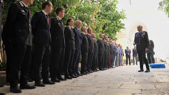 Il Generale Giuseppe Spina, nuovo comandante della Legione Carabinieri Sicilia