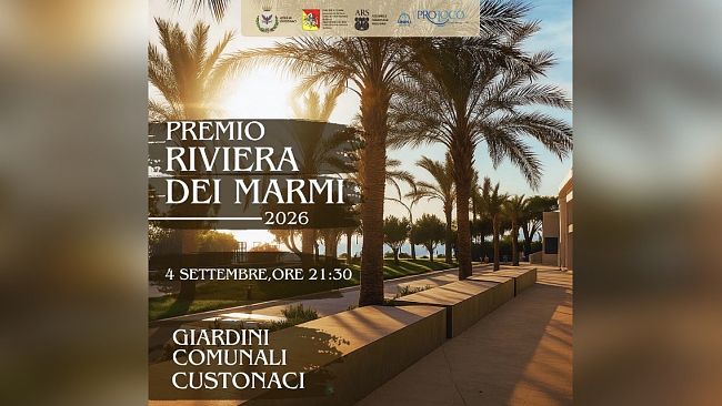 Premio Riviera dei Marmi, a Custonaci premiati Armao, Bongiorno, Mangia e Terranova