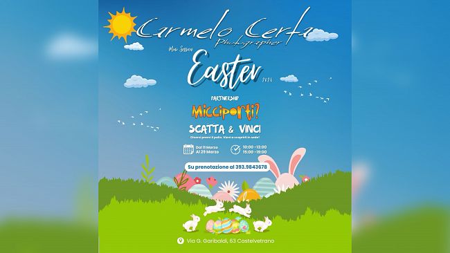 Lo studio fotografico Carmelo Certa propone l'Happy Easter