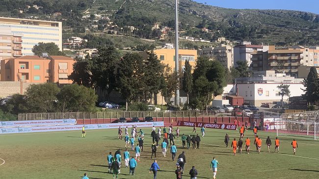 Trapani-Monopoli, all’intervallo è 0-0