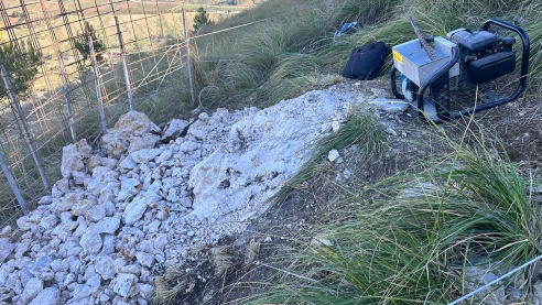 Alcamo, rientrato l-immediato pericolo causato dalla frana del 13 novembre