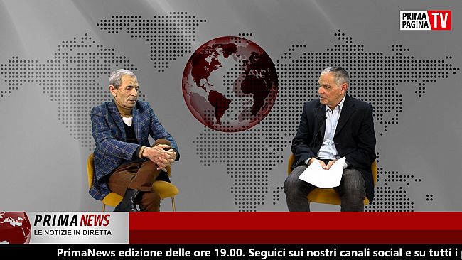 Prima news. 17 gennaio: ospite Franco Dilluvio editore di Televallo