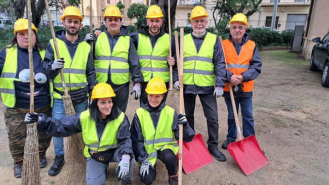 Progetto Seis, vigilanza, pulizia e cura degli spazi pubblici e delle ville