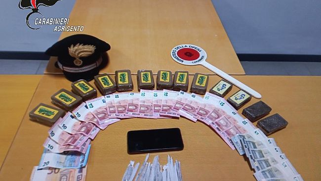 Porto Empedocle: arrestati due uomini per detenzione e spaccio di sostanze stupefacenti